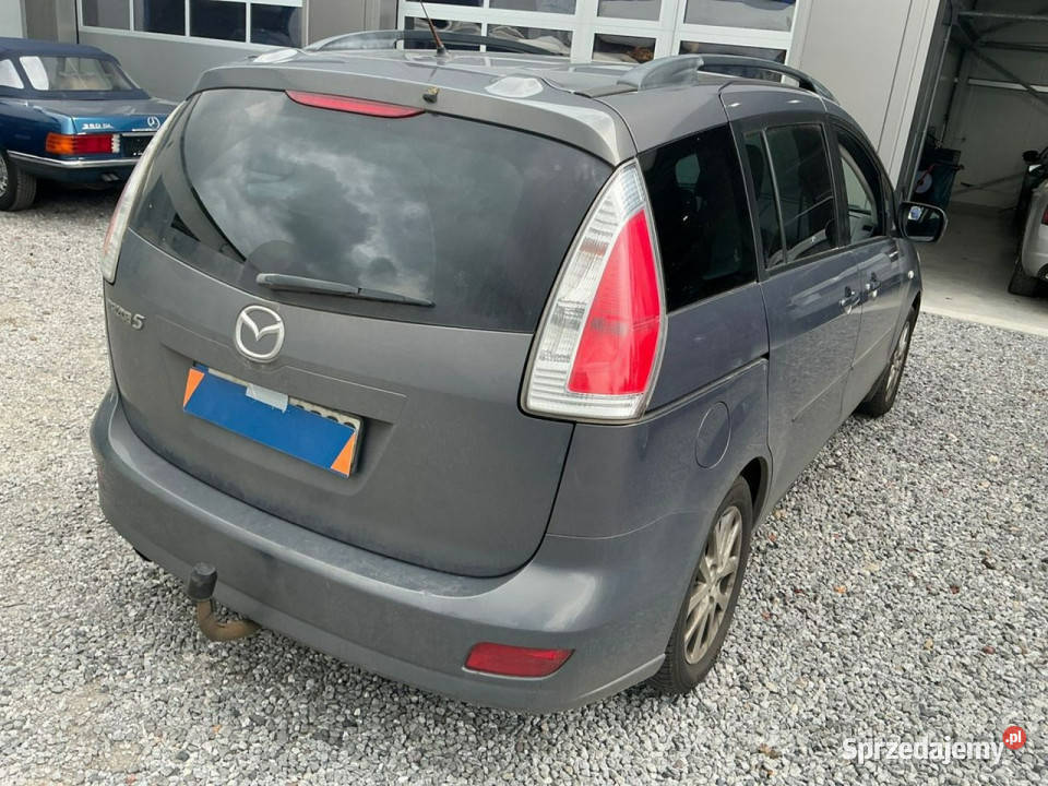 Mazda 5 20 benzyna klimatronik 7 miejsc podgrz benzyna Wejherowo