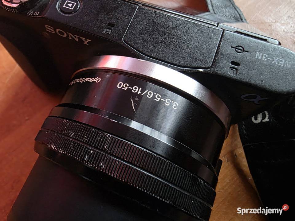 aparat sony alpha nex3n śląskie Chełm Śląski