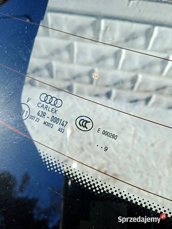 KLAPA BAGAŻNIKA AUDI S4 RS4 A4 B9 8W LY9T osobowe wielkopolskie Rakoniewice