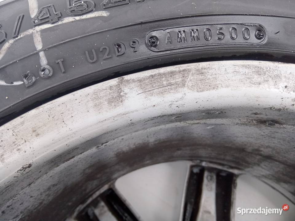 FELGA 1785J OPONA NOKIAN 25545 R17 MERCEDES Rozmiar 17" Nowy Tomyśl