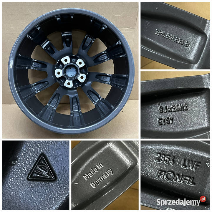 Felgi Porsche Cayenne Sport Design II 9Jx20 ET57 Gostyń