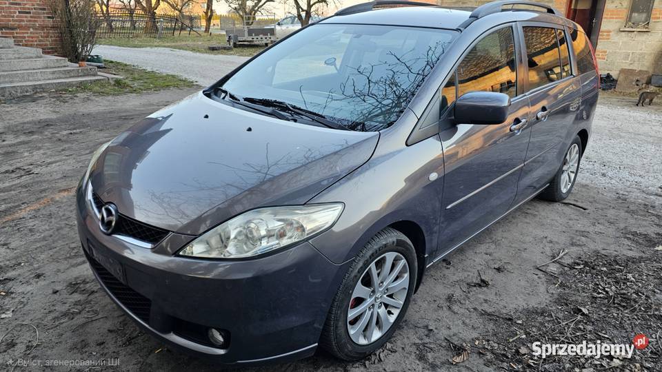 Mazda 5 Rok produkcji 2007 Kopaniny