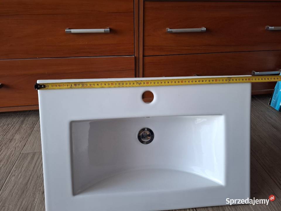 Zlew łazienkowa wpuszczany z syfonem zachodniopomorskie Stargard sprzedam