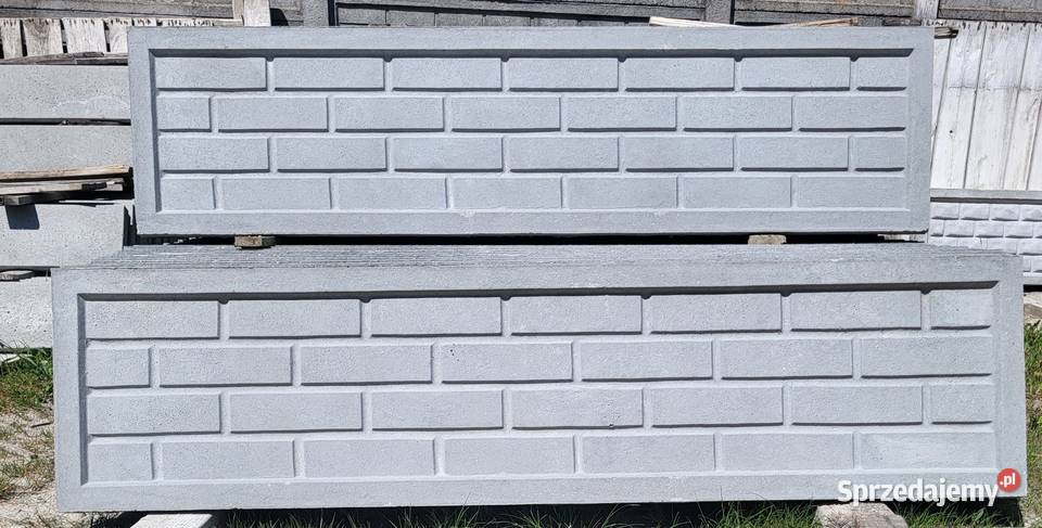 Ogrodzenia betonowe Pozostałe Górno-Parcele