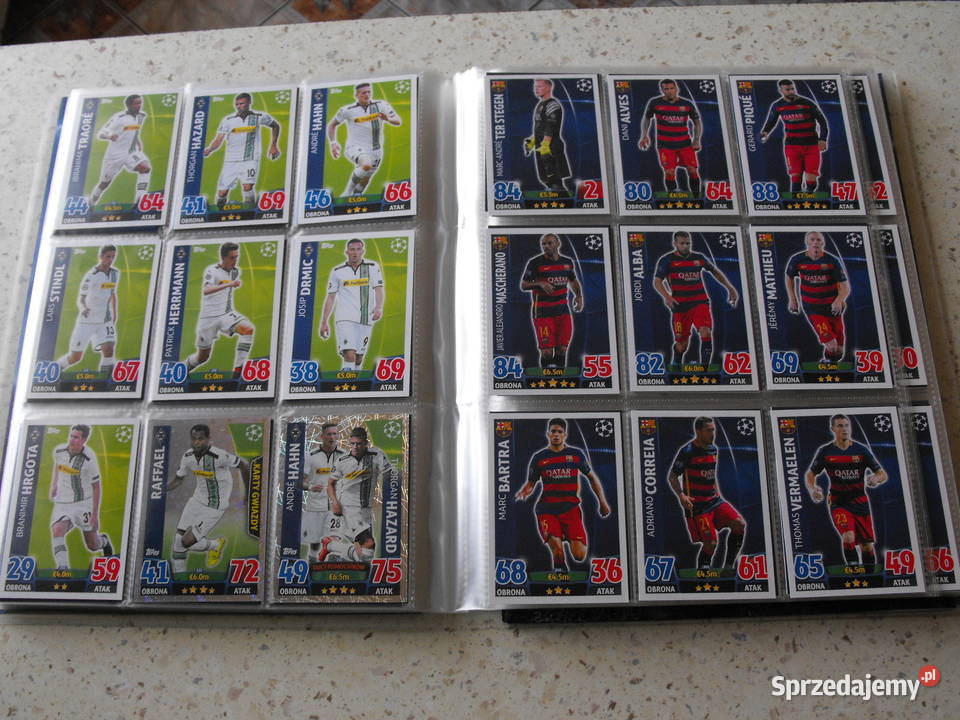 Kompletny album 500 kart topps CHL 20152016 śląskie