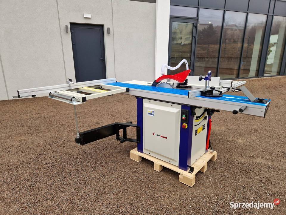 Piła formatowa CORMAK 12 E podcinak Produkcja Kalwaria Zebrzydowska