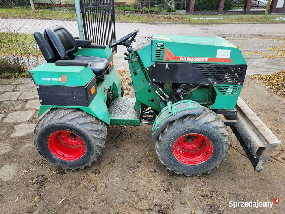 Traktor Ransomes Turftrak 4 4x4 Przedni Tuz Napęd 4x4 Wysokie Mazowieckie