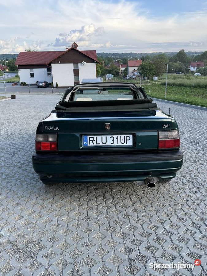 Rover 216 Cabrio 16 Benzyna LPG 1995 Klasyk 1590cm3 Rzeszów