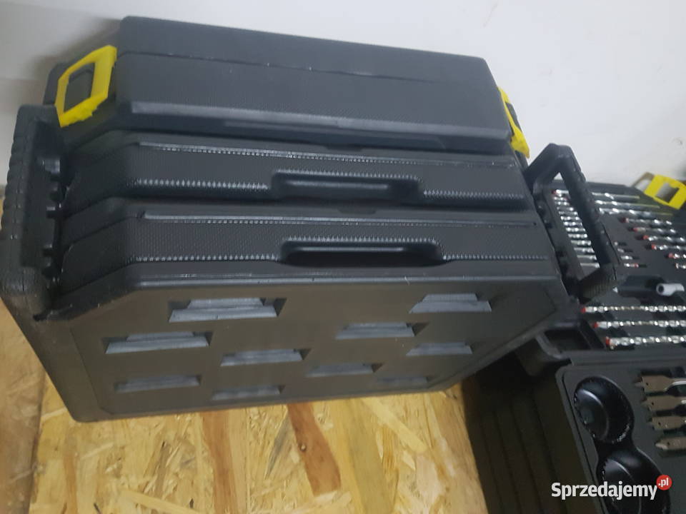 ZESTAW KOMPLET WIERTEŁ DŁUT BITÓW OTWORNIC 300 Narzędzia Głogowa