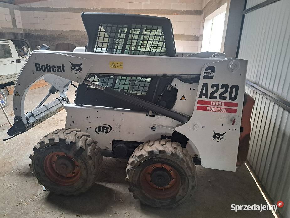 mini ładowarka BOBCAT 220Aduża1T i koparka Rok produkcji 2002 Wysokie Mazowieckie