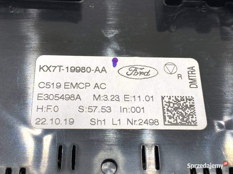 PANEL STEROWANIA NAWIEWU FORD FOCUS IV