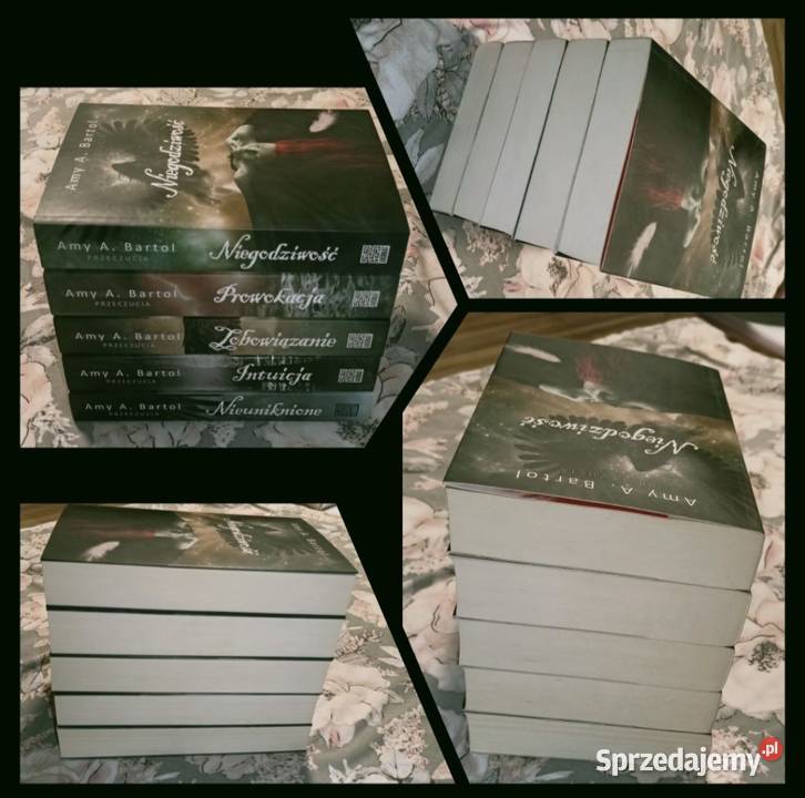 Książki cała seriaPrzeczucia Amy ABartol15 Stan miękka Andrychów sprzedam