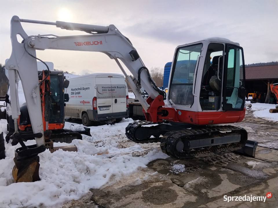 Takeuchi tb250 minikoparka tb 250 5 ton yanmar Sucha Beskidzka sprzedam
