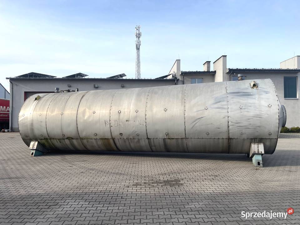 Stalowy zbiornik naziemny 50 000 l ocieplony Oświęcim sprzedam