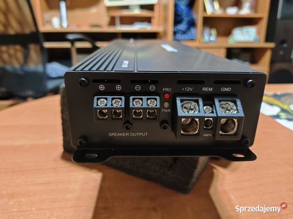 Wzmacniacz samochodowy 1kanałowy monoblok Ilość kanałów 1 Niegowonice
