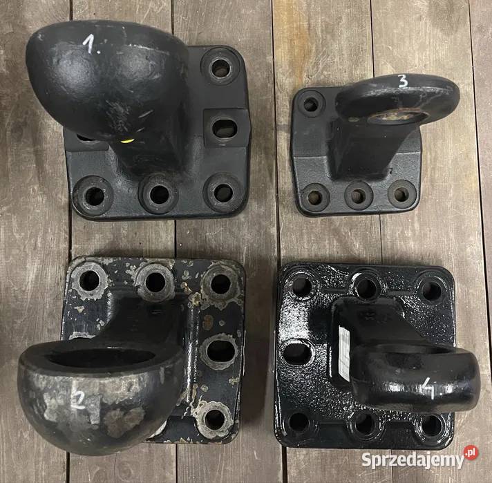 Zaczep przykręcany kula K80 rozstaw 145x145 mm Janów sprzedam