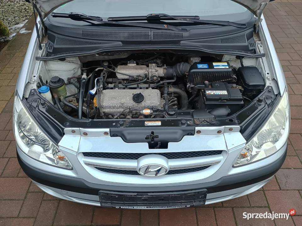 Hyundai Getz 2006r 11i 67 107000 MAŁY PRZEBIEG serwisowany w ASO