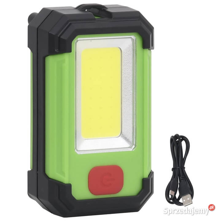 Przenośny solarny reflektor LED 7 W zimne białe Warszawa sprzedam