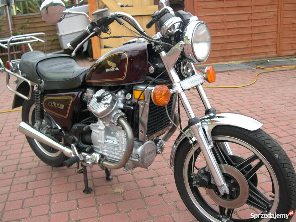 Honda CX 500 bagażnik Rypin