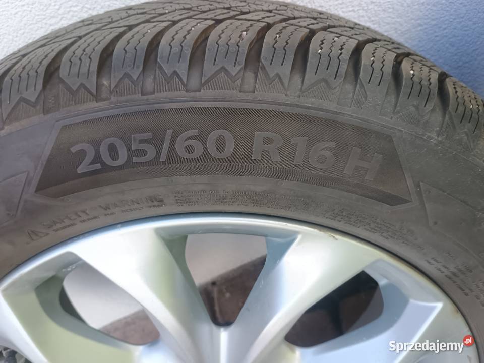 Koła zimowe 205 60 16 5x1143 mazda toyota kia Korsze