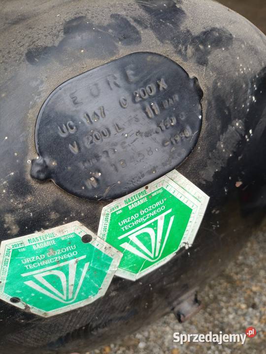 kompresor 200 l litów I 250 300 500L MMM Maszyny Grzechynia sprzedam