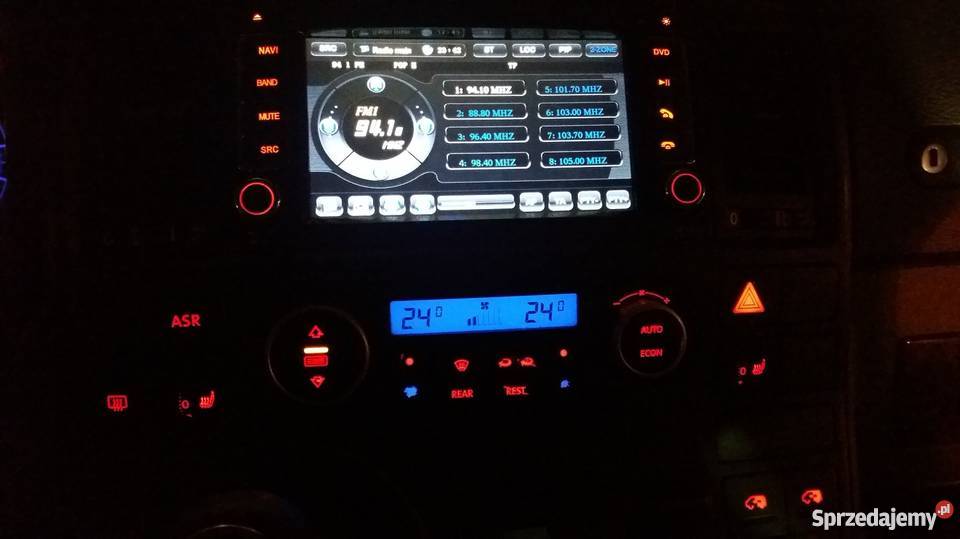 Volkswagen T5 Multivan Highline 25 TDi 6 biegów poduszka powietrzna Multivan pomorskie Malbork