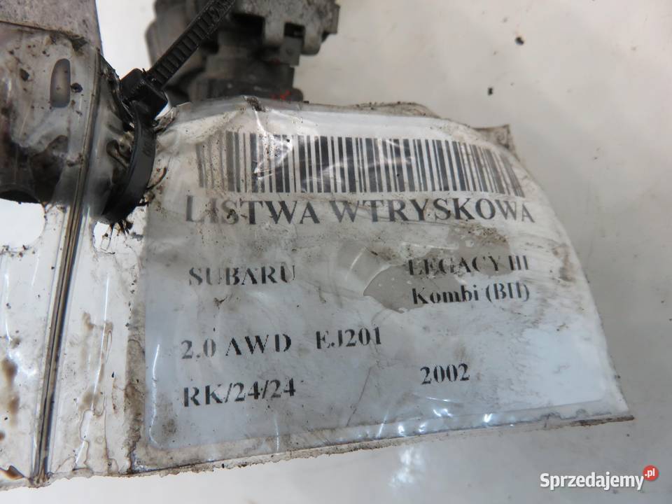 LISTWA WTRYSKOWA SUBARU LEGACY III 20 FBJC101 osobowe Listwy wtryskowe