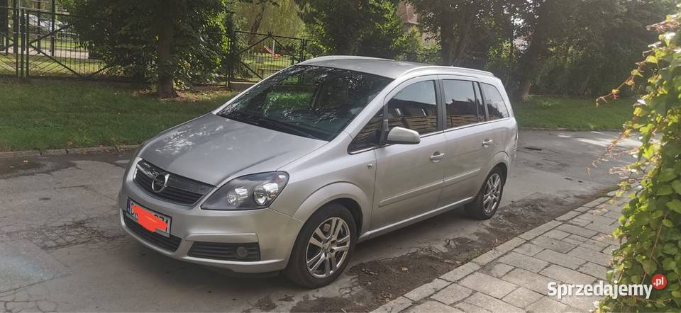 Opel zafira B 19 cdti srebrny Kłodzko