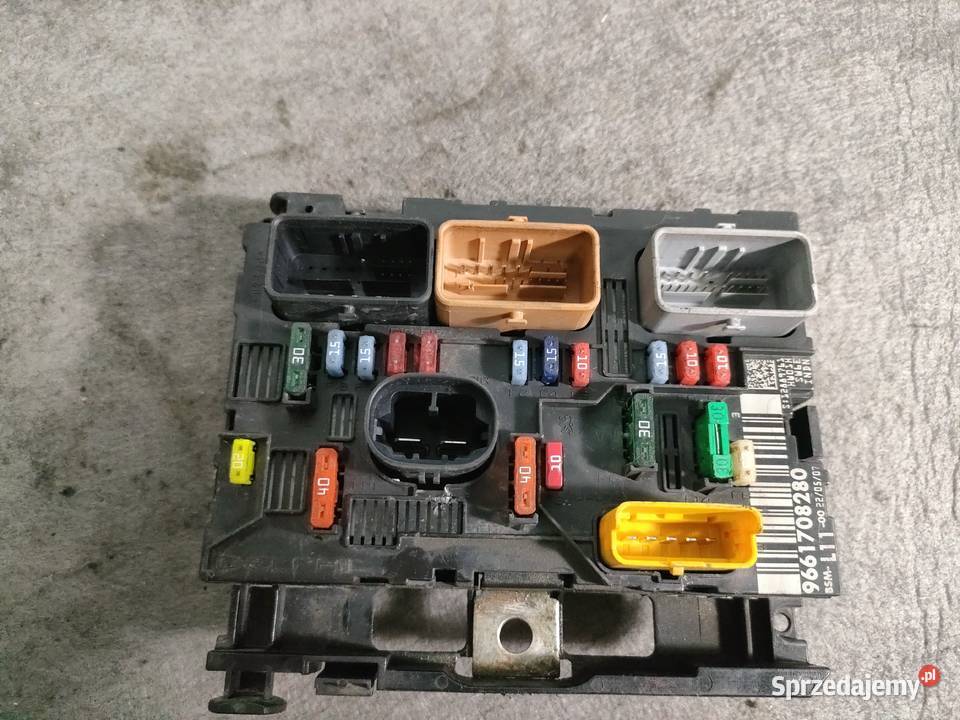 Citroen Peugeot moduł bsm L11 Motoryzacja wielkopolskie Swarzędz