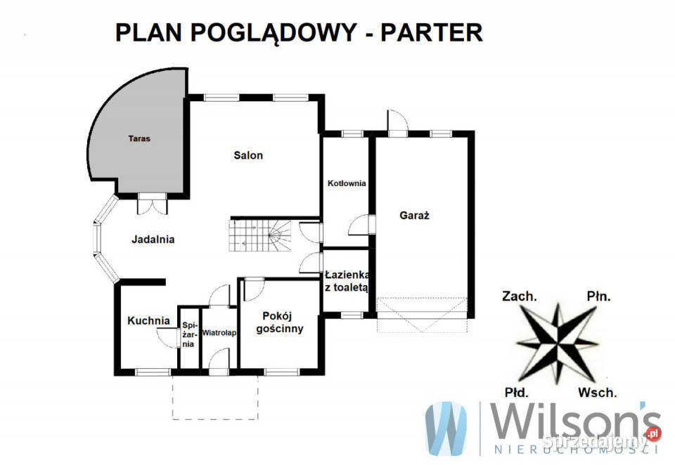 Dom wolnostojący Dziektarzewo 17743m2 asfalt sprzedam