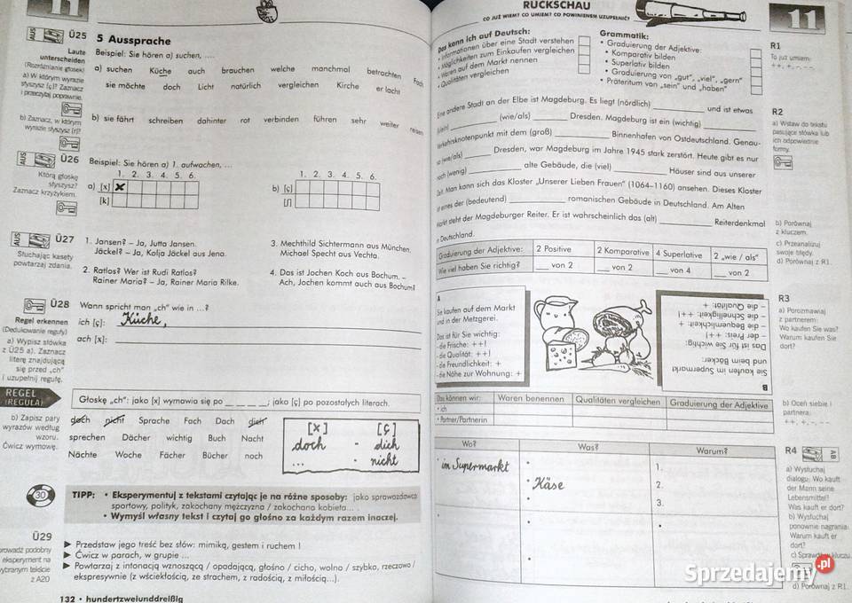 Moment mal Arbeitsbuch 1 Książka ćwiczeń niemiecki Książki do nauki języka obcego Chełm