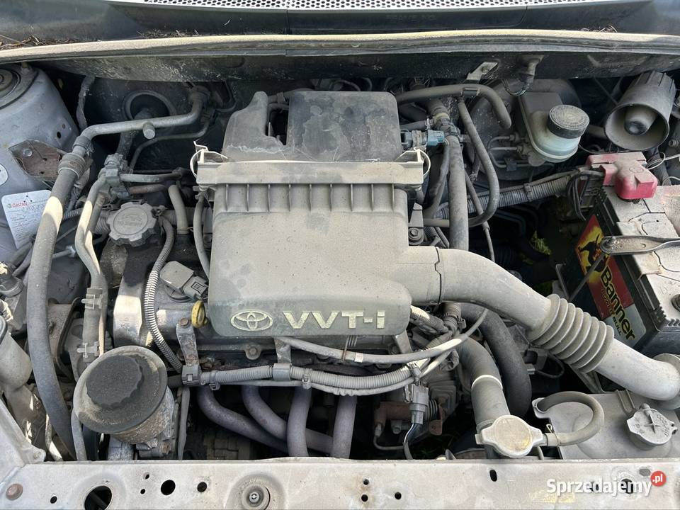 Toyota yaris VVTi 5 drzwiKlimatyzacja sprawna srebrny Imno