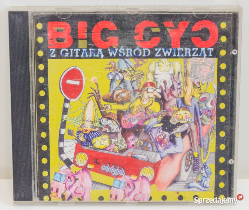 Płyta CD Big Cyc Z gitarą wśród zwierząt 1996 Płyty i kasety Częstochowa