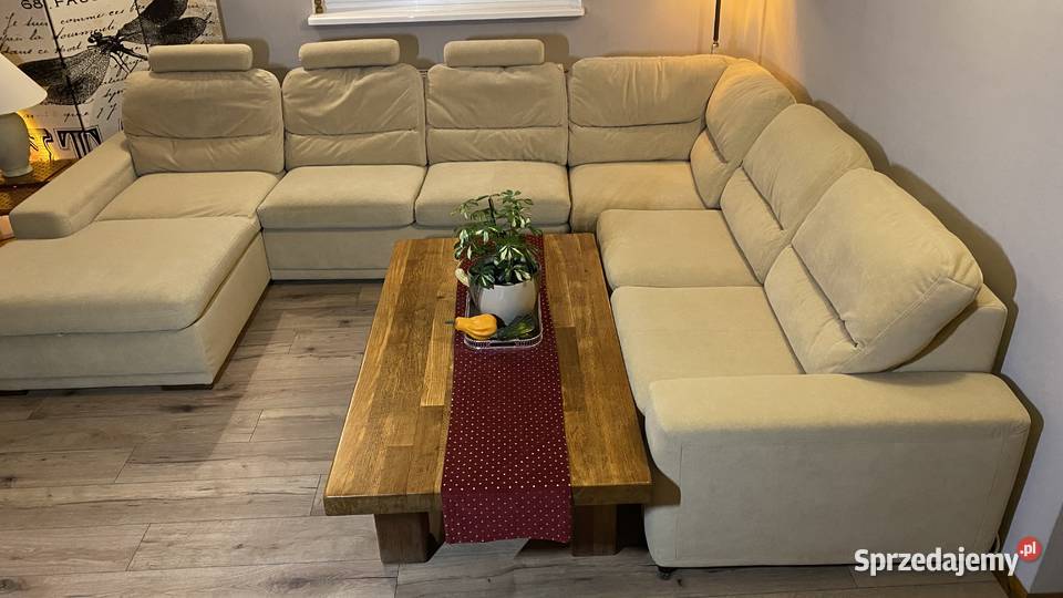 kanapa narożnik BONO duży zestaw wypoczynkowy do Giżycko