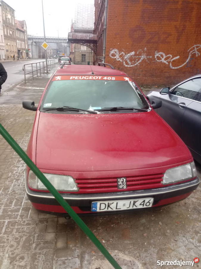 Sprzedam Peugeot 405 kombi 16 benzyna gaz 405 Wałbrzych