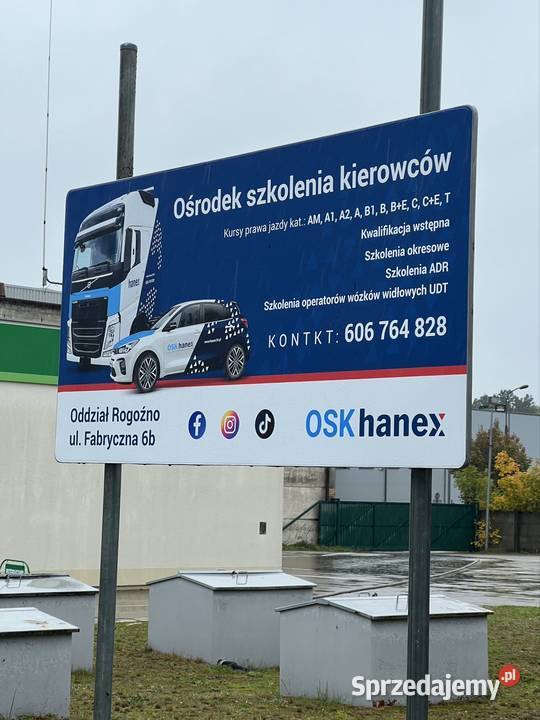 Kurs prawa jazdy kategorii CE Oborniki