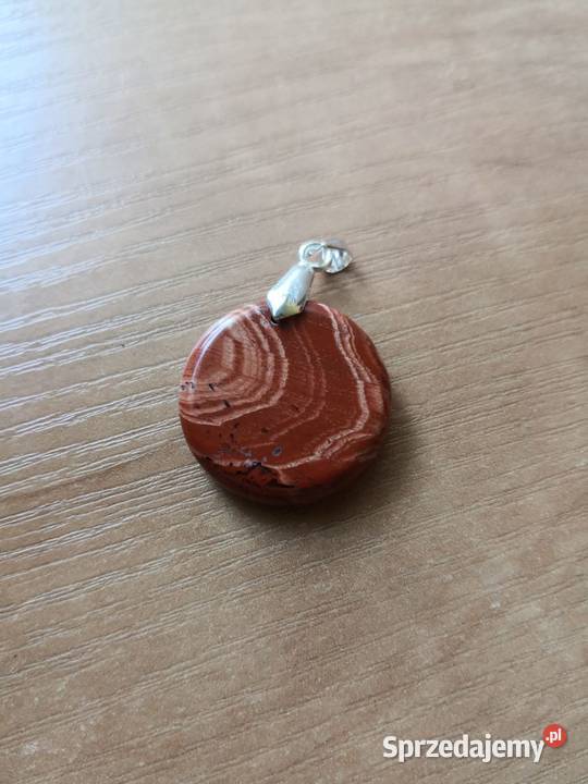 Okazja Ładny wisiorekzawieszka z JASPIS CZERWONY śląskie Częstochowa