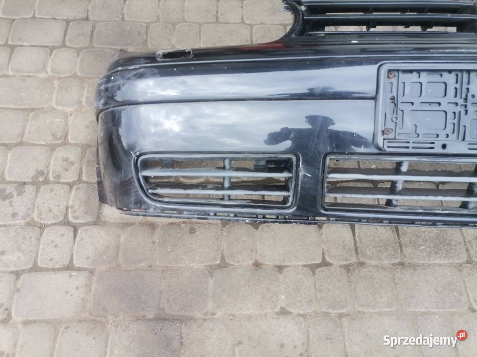 VW GOLF 4 IV ZDERZAK PRZÓD PRZEDNI CZARNY Zderzaki Nowy Sącz