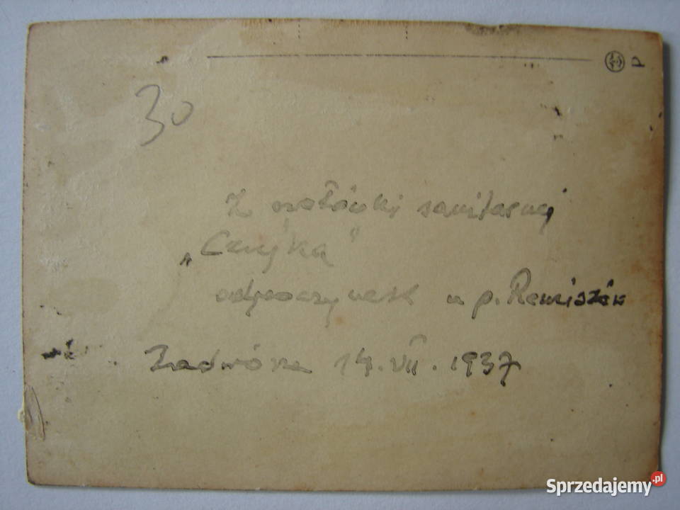 Zadwórze Harcerze u państwa Remiszów w 1937 r mazowieckie Warszawa