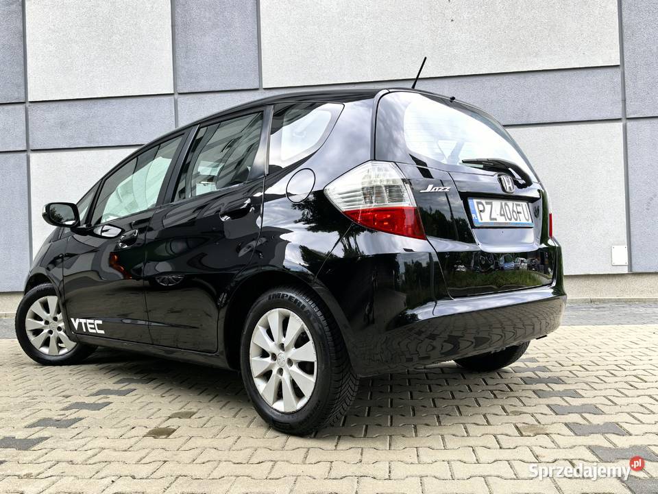 Honda Jazz 14 VTEC 2010 Klima Wspomaganie Zarejestrowany w Polsce Samochody osobowe wielkopolskie