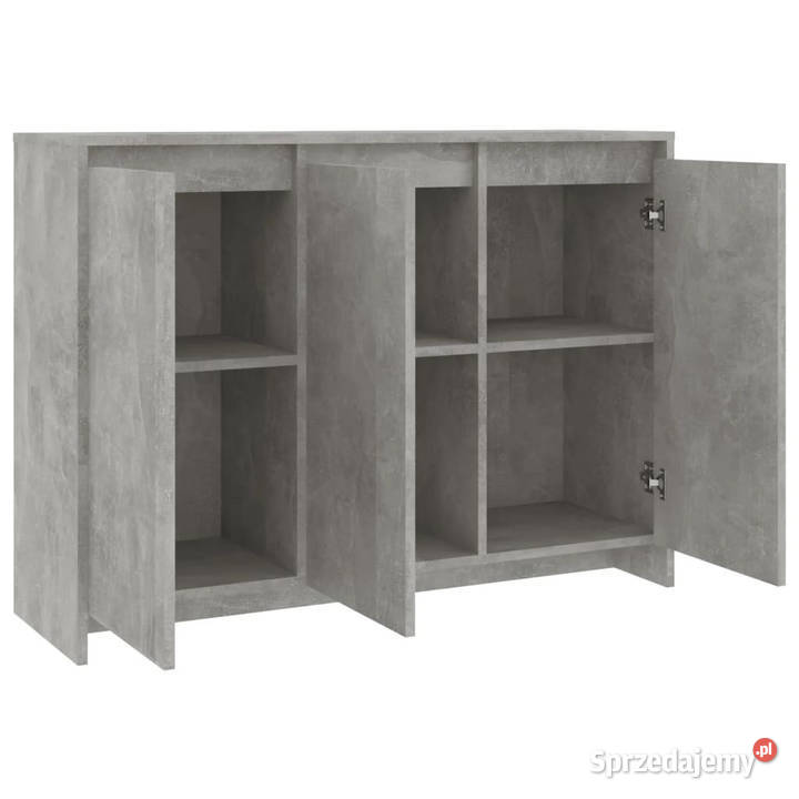 Szafka szarość betonu 102x33x75 materiał Warszawa