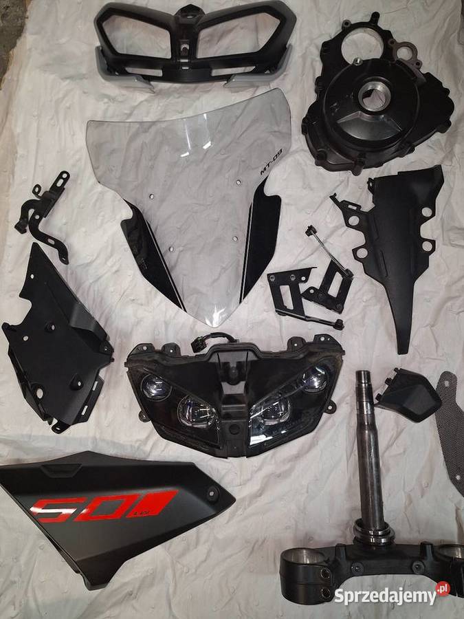 Yamaha MT 09 0921 lampa szyba półka dekiel Bydgoszcz