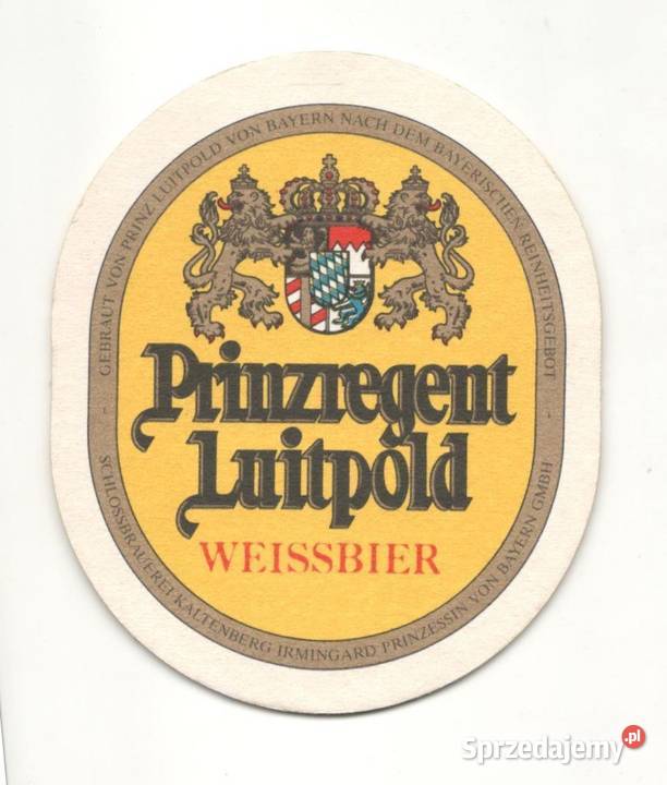 Prinzregent podstawka do piwa 3 Antyki, Sztuka, Kolekcje Gliwice