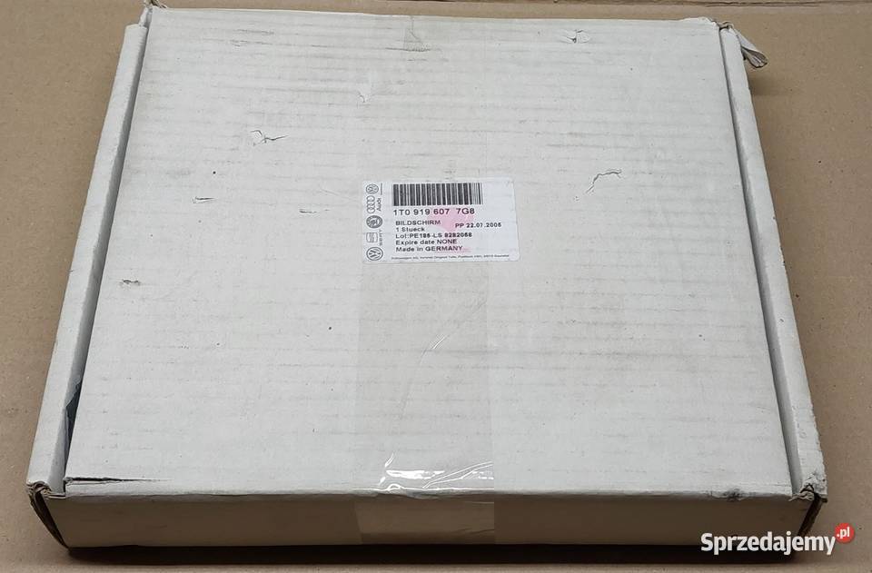 ZESTAW DVD INDIVIDUAL VW TOURAN 1T0919607 Układ elektryczny Mielęcin