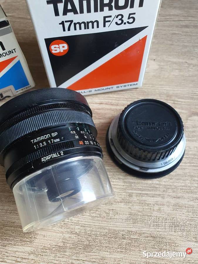 Tamron obiektyw plus adapter