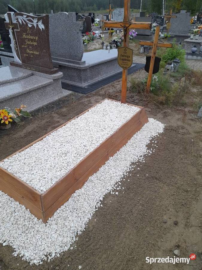 Nagrobek tymczasowy drewniany Pozostałe usługi podlaskie Białystok