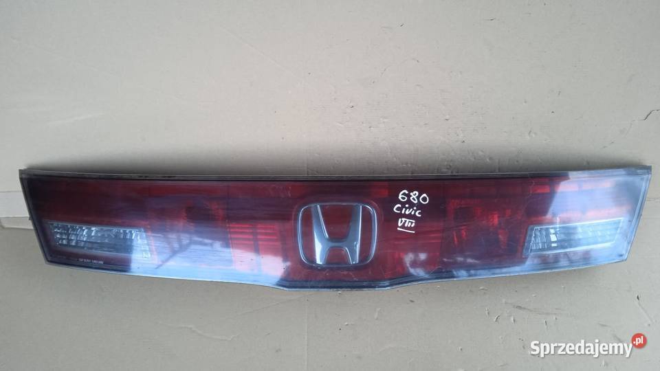 HONDA CIVIC TYPES VIII BLENDA KLAPY TYŁ 3D osobowe Zbierkowo sprzedam