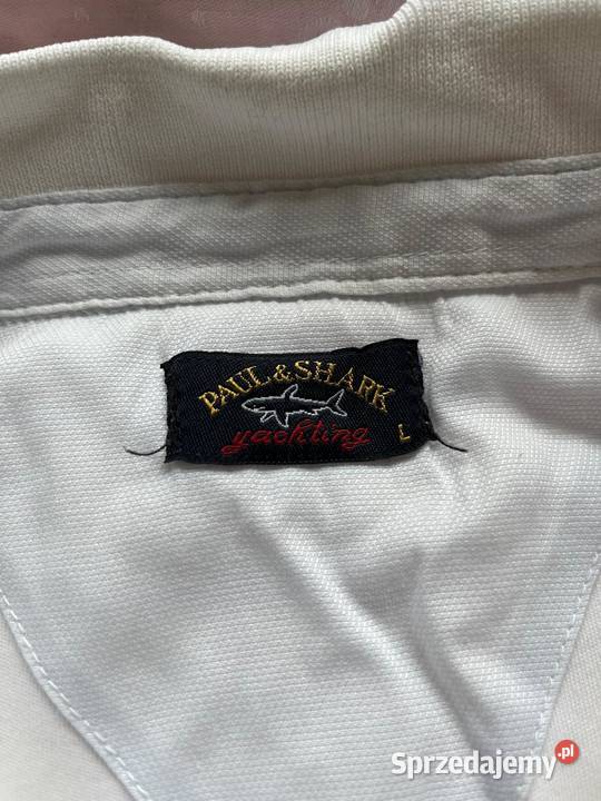 Paul Shark Yachting Polo L Oryginał Biała Stan mazowieckie