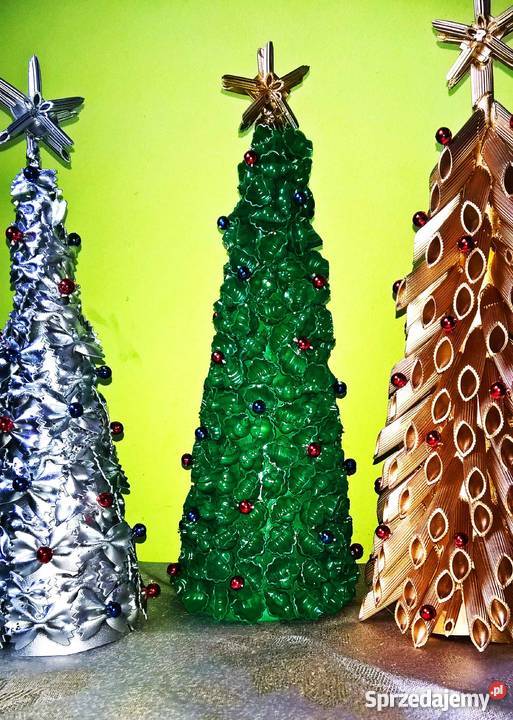 Choinka z makaronu super prezent nietuzinkowa