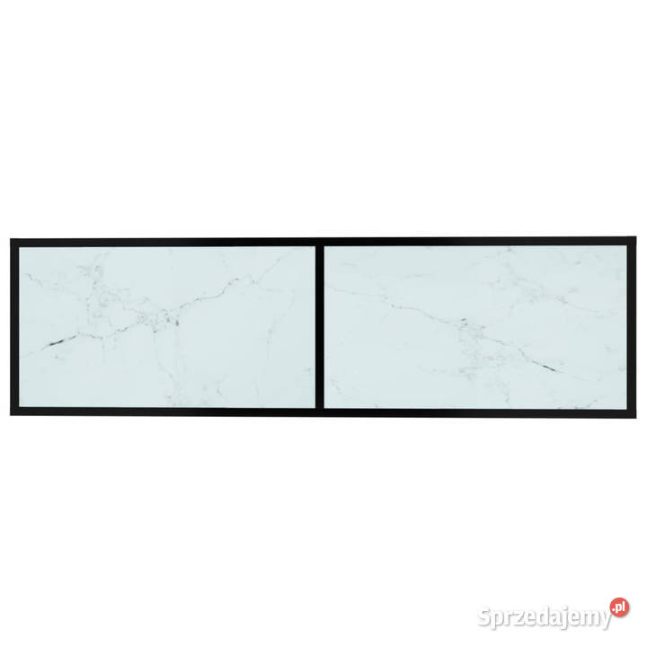 Szafka pod TV biały marmur 140x40x405 szkło Warszawa sprzedam